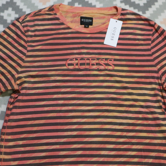Guess Other - GUESS Short Sleeve Stream Jersey Overdye Tee NWT